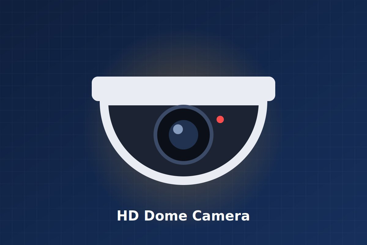 HD dome CCTV camera